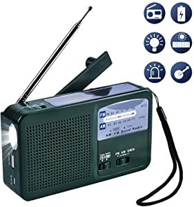 Radio d'urgence - Radio d'urgence Solar - Radio de Survie en Plein air pour  Camping - | bol