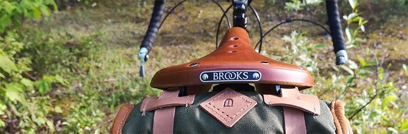 La selle de vélo cuir Brooks B135 sur