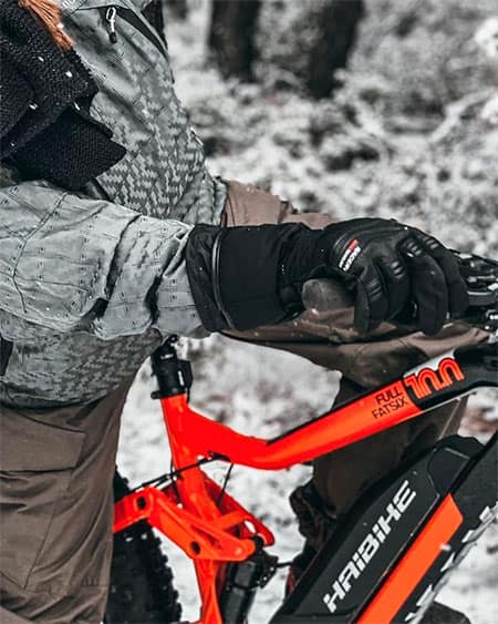Acheter Gants chauffants électriques, batterie d'hiver Rechargeable  2200mAh, gants de moto pour Sports de plein air, ski